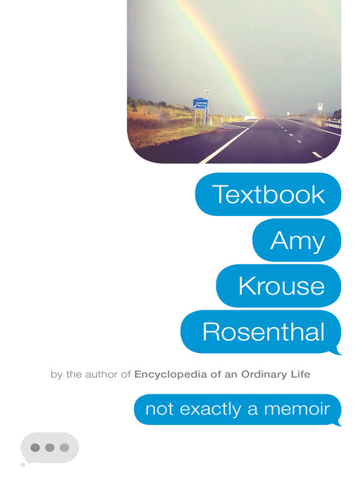 Upplýsingar um Textbook Amy Krouse Rosenthal eftir Amy Krouse Rosenthal - Til útláns